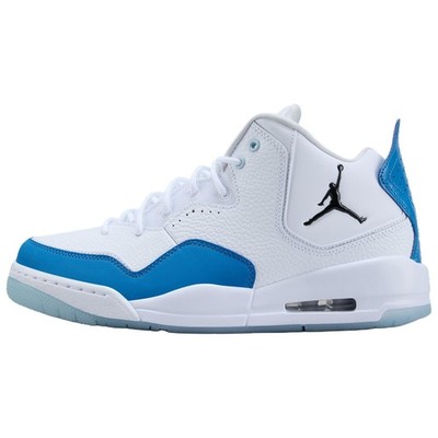 Jordan Courtside 23 Mid top Basketball Shoes Men's White Blue - IO7614-101