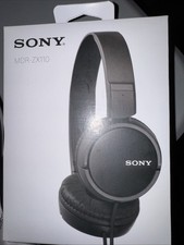Sony MDR-ZX110 - Black - Wired Over Ear - Quick Folding Style - New - Sealed Box