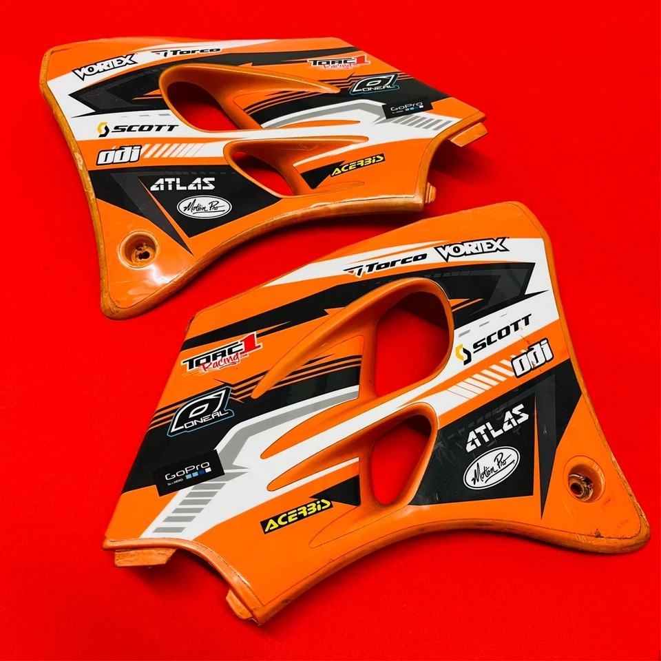 CUBIERTAS TANQUE KTM65 CUBIERTAS PLÁSTICOS ORIGINALES OEM KTM 60 65 SX (1998-2002) Foto 3 de 4