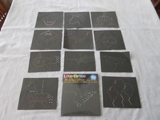Lot of 21 Hasbro Lite-Brite Unused Templates