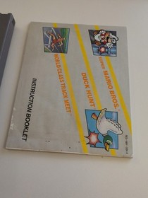 Super Mario Bros / Duck Hunt / World Class Track Meet (Nintendo NES, 1990) Works