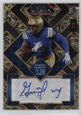 2024 Wild Card Mania American Football Square 1/2 Gabriel Murphy Auto 0rd2