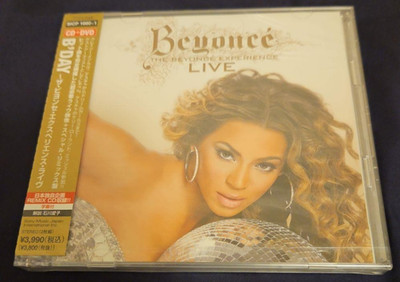 The Beyonce Experience Live Japan CD+DVD OBI Remix SICP1660 Sealed 2007