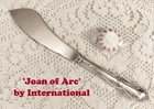 Joan of Arc (1940) ~ Master Butter Server/Knife (7") ~ International Sterling