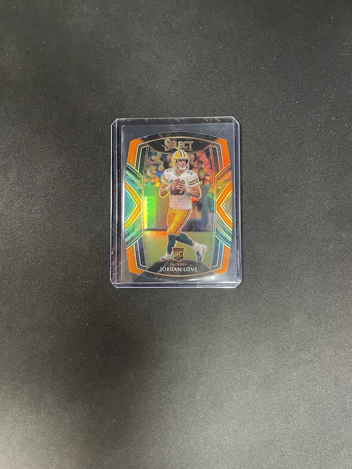 2020 Panini Select Club Level Jordan Love #247 Orange Prizm Die-Cut (RC)