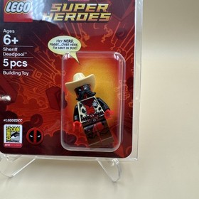 LEGO Marvel: Sheriff Deadpool Minifigure Blister 2018 SDCC San Diego Comic Con