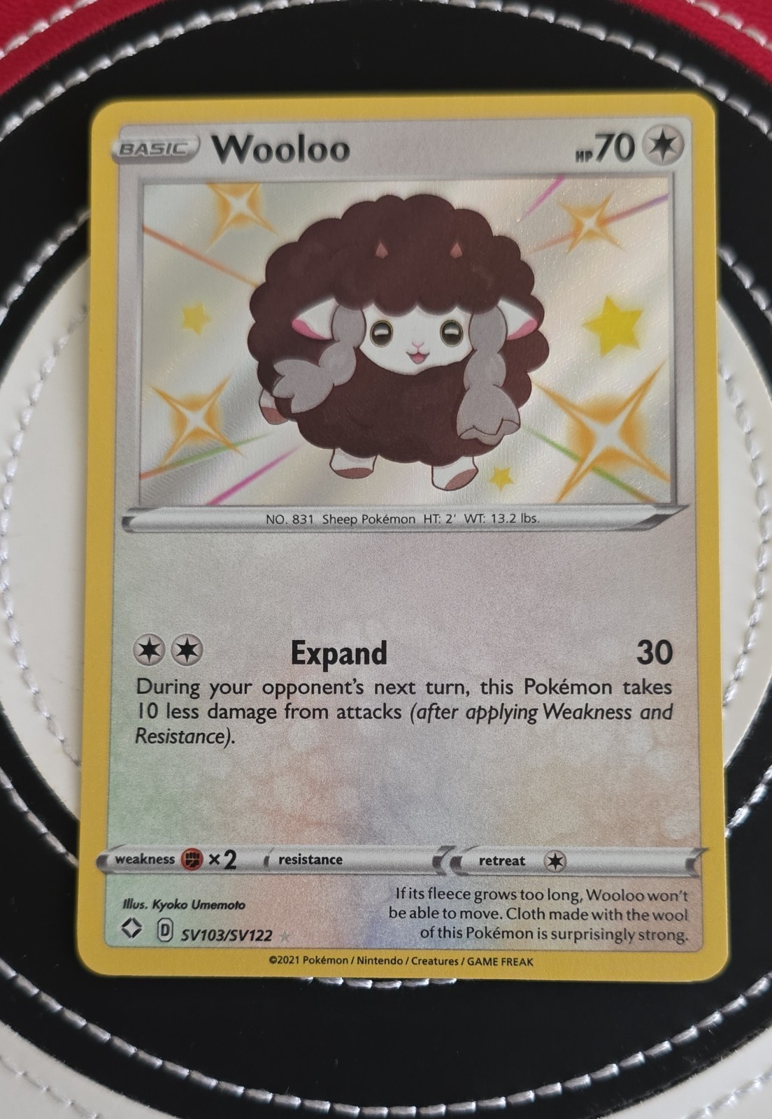 Wooloo SV103/SV122 Shining Fates: Shiny Vault Holo