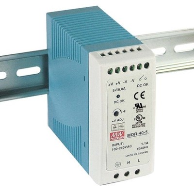 MeanWell MDR-40-24 Hutschienen-Netzteil, 24V, 1,74A