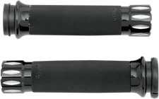 Avon Rival Anodized Rubber Hand Grips 2008-2025 Harley Touring FLHT FLHR FLHX