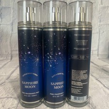 3 Bath Body Works Sapphire Moon Fine Fragrance Mist 8 fl oz NEW