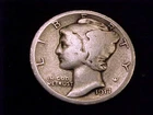 1917-D Mercury Dime, Good Grade