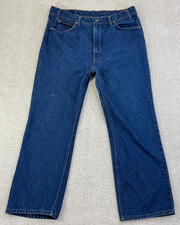 Vintage Levis 517 Jeans Bootcut Men's 40x30 Fits 37x28 Blue USA Orange Tab 80s