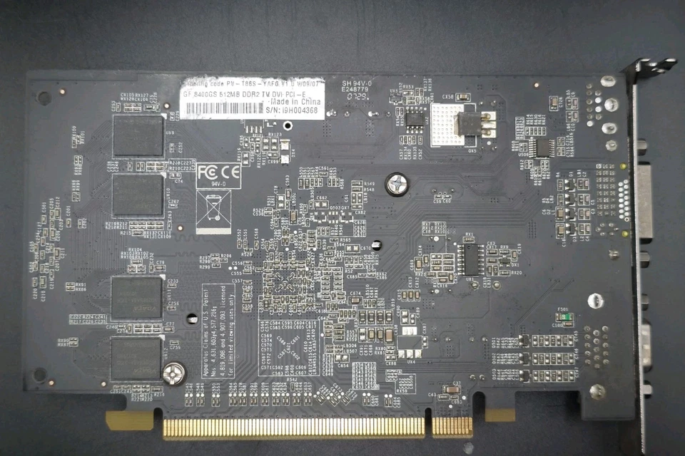 Nvidia Geforce 8400gs 512MB DDR2 TV DVI PCI-E Retro Gaming Win XP Graphics Card - Image 2 of 4