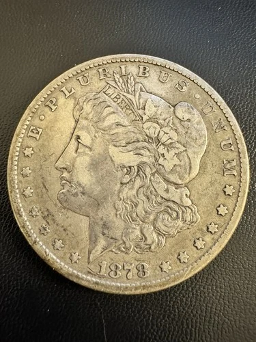 1878-CC Carson City Morgan Silver Dollar, VF