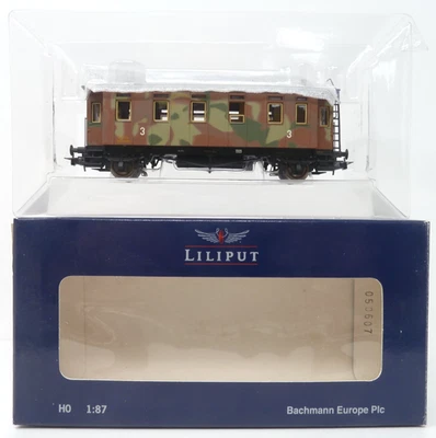 LILIPUT L327398 Tarn Reisezugwagen 3. Klasse DR Epoche II Spur HO - Bild 1 von 4