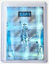 1923 Limited Edition Artist Signed A Yellowstone Origin Story Refractor Card 1/1