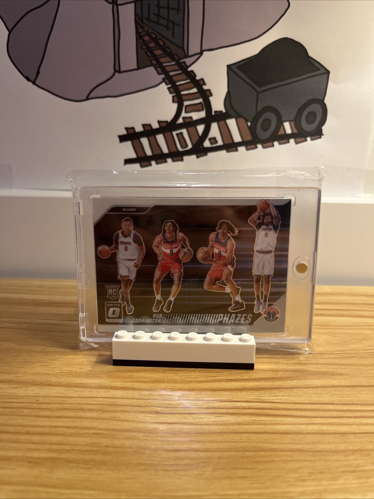 2024-25 Donruss Optic Basketball Bub Carrington Rookie Phazes Ssp #16 Case Hit