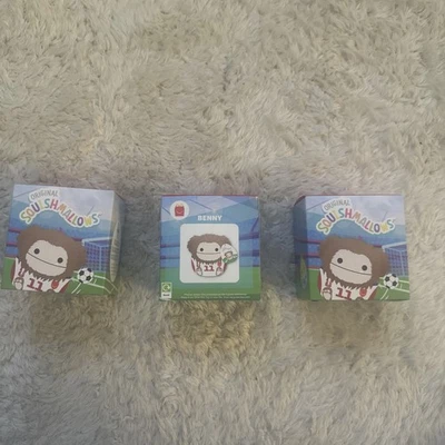 Original Squishmallows Benny The Monkey McDonald's Happy Meal Toy Fifa World Cup - Image 1 of 4