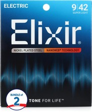 Elixir Strings 12002 Nanoweb Electric Guitar ...