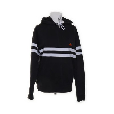 Ellesse, Kapuzenpullover, Größe: S, EHM212S21, Schwarz/Weiß #M5L