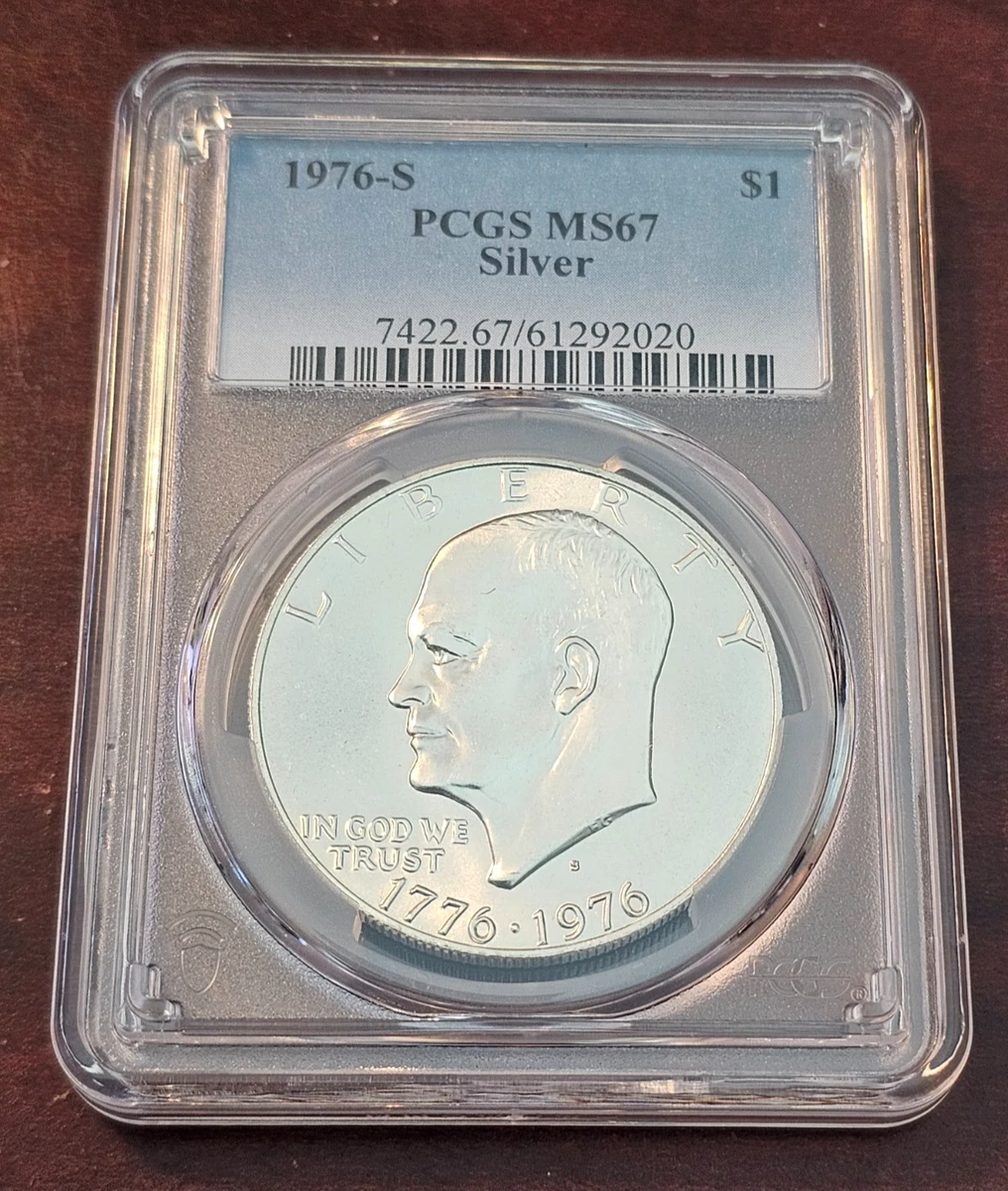 MS 67 Graded 1976 Eisenhower Dollars (1971-1978) for sale | eBay