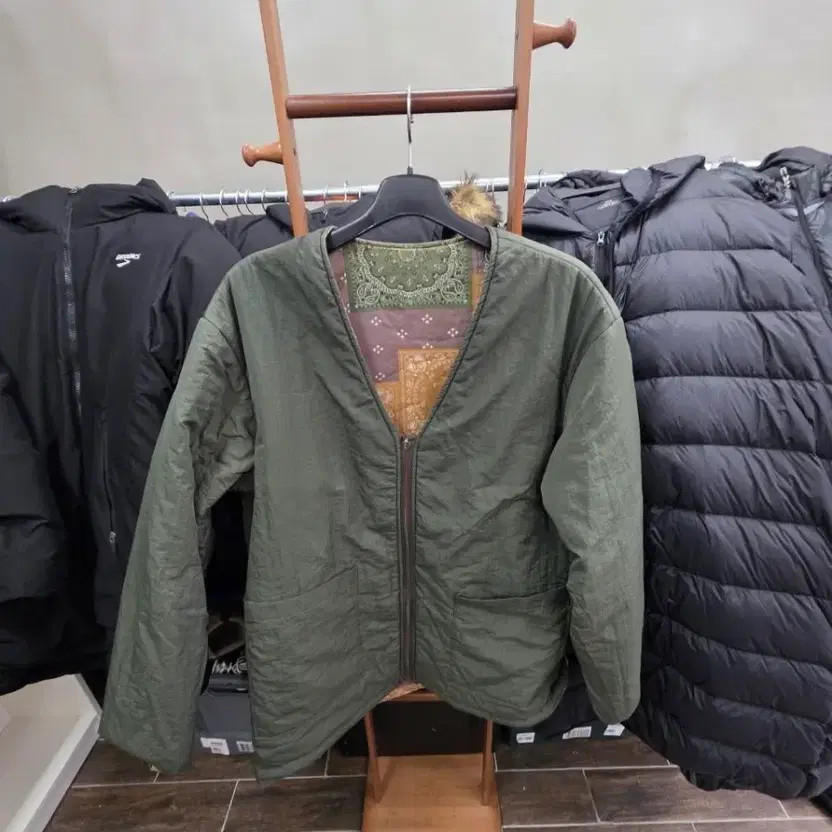 Patchwork Quilted Bomber Jacket - Unique Pattern,… - image 1