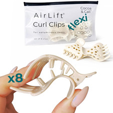 8-Pack Root Lifting Hair Clips - Volumizing Curl Clip Set  Volume at the Roots,