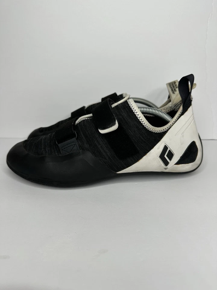 Black Diamond Equipment Momentum Climbing Shoes White Black Men's 12.5US/11.5UK - Image 2 of 4