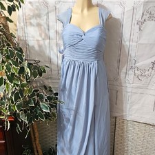 Azazie Millie Dusty Blue Gown A10