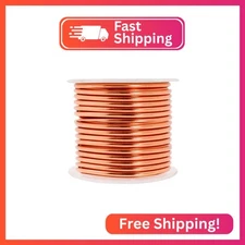 Mandala Crafts 10 Gauge Anodized Aluminum Craft Wire for Jewelry Making - 32 FT 