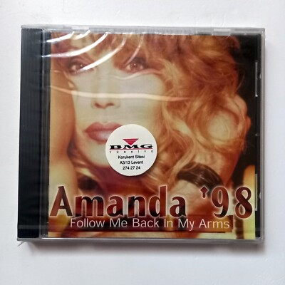 AMANDA LEAR   AMANDA '98 / FOLLOW ME BACK IN MY ARMS (1998) CD SEALED