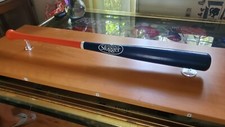 Acrylic Baseball Bat Table Top Shelf Stand Display Collectable Horiz. 1 set/pair
