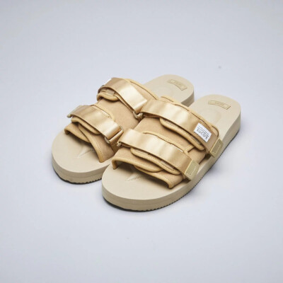 SUICOKE MOTO-VS OG-056VS Beige Vibram Slides Sandals Slippers | eBay