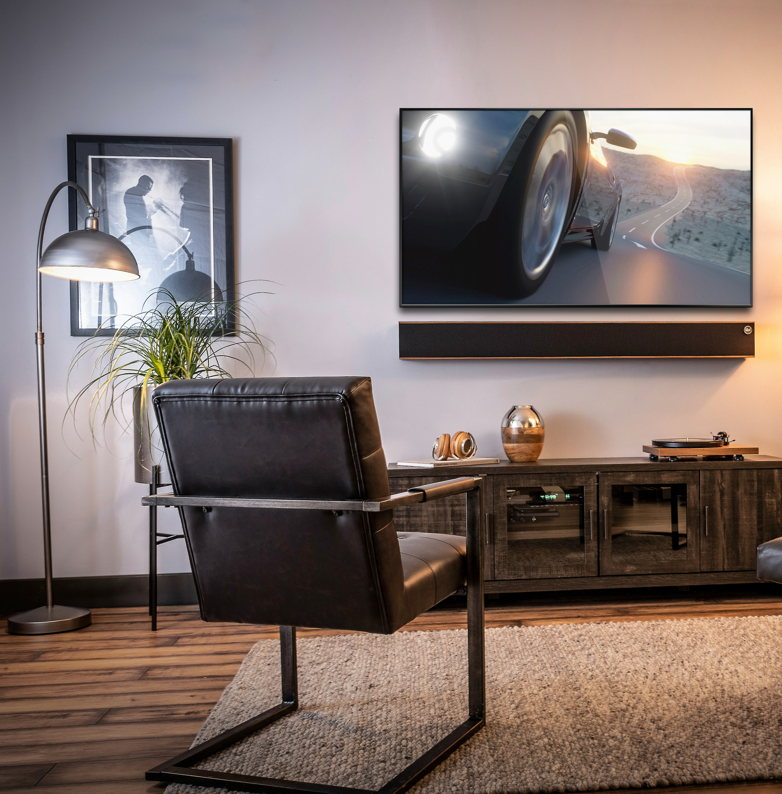 Klipsch Heritage Theater Bar, Walnut Soundbar