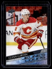 2020-21 Upper Deck Young Guns French Glenn Gawdin Rookie Calgary Flames #726