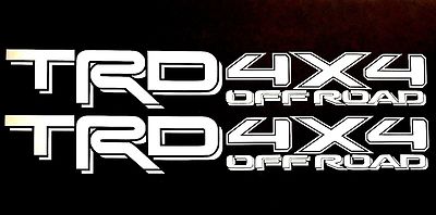 TRD Decal Sticker Toyota Racing Development Off Road Tacoma Tundra Truck 4X4 