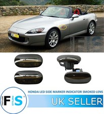 HONDA CIVIC DEL SOL  INTEGRA LED SIDE INDICATORS LIGHT REPEATER SMOKED LENS