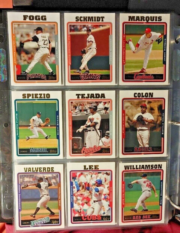 2005 Topps base cards 201-400 Pick from drop down list - Image 3 of 3