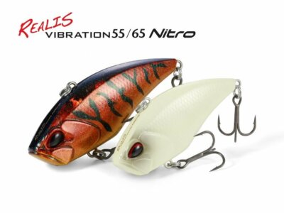 NEW DUO Realis Vibration Nitro 55 5.5cm 11.5g Sinking Lipless Lure Rattle COLORS