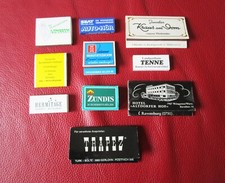 Streichholzschachteln 10 verschiedene  - Heftchen - (01)