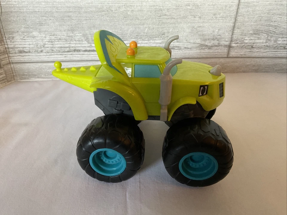 Blaze And The Monster Machines 会说话的 Zeg 6.5 英寸卡车玩具 Fisher Price 2014 — 第 4/4 张图片