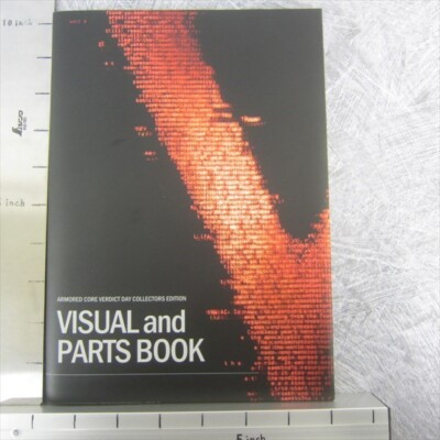 ARMORED CORE Verdict Day VISUAL AND PARTS BOOK Art Fan Sony PS3