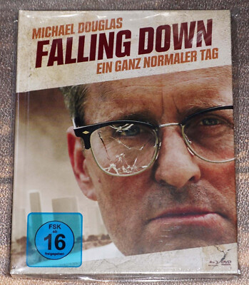 FALLING DOWN (1993) * Michael Douglas * Mediabook (Blu Ray + DVD) * neu & ovp