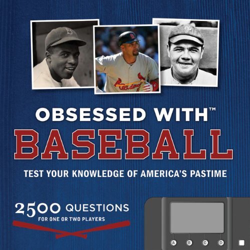 Obsessed with...Baseball: Test Your Knowledge of America's Pastime (USED) - Picture 1 of 1