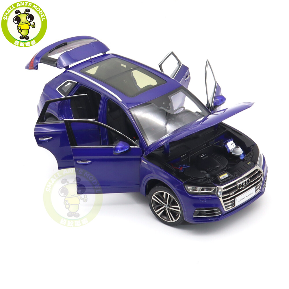 1/18 Audi Q5 Q5L 2018 Blue Diecast Model Toy Car Gifts For Friends