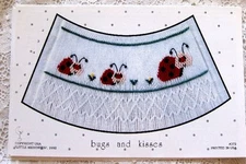 ~ NEW LITTLE MEMORIES BUGS & KISSES SMOCKING DESIGN PLATE PRECIOUS ~