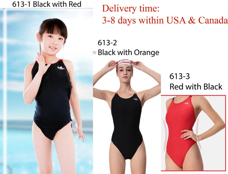 YF 613 PBT polyester swimsuit endurance swimsuit chlorine-resistance  swimsuit