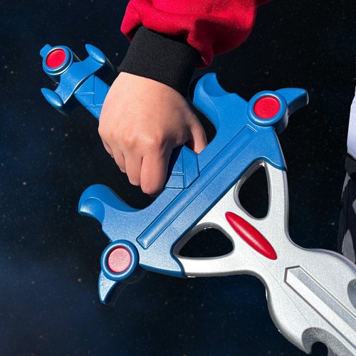 Full Size 45" Voltron Blazing Sword In Foam. Go Lion - Picture 6 of 10