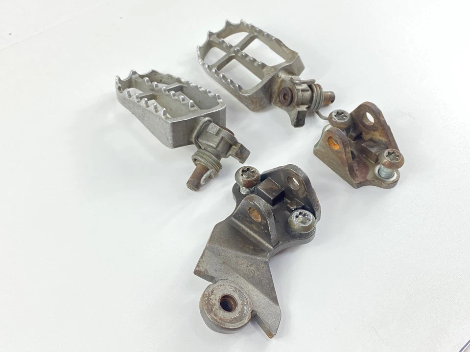 Yz250f 2014 clavijas clavijas montajes reposapiés de resorte conjunto Yamaha YZ250F OEM 14-17 Foto 3 de 3