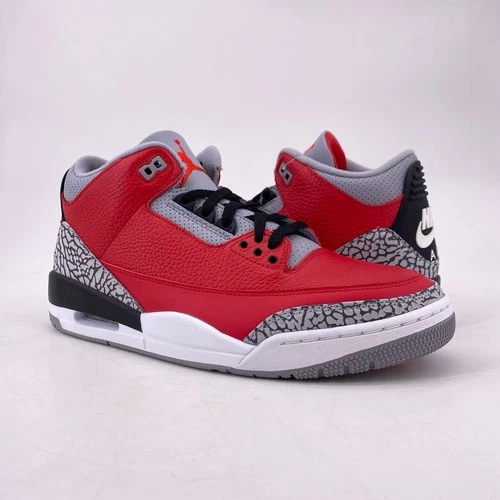 Air Jordan 3 Retro "UNITE FIRE RED" 2020 - Size 10.5 - ck5692 600 (11022-3)